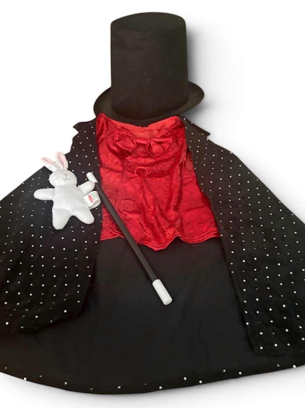 Melissa & Doug Magician Costume Set with Fantasia magic set